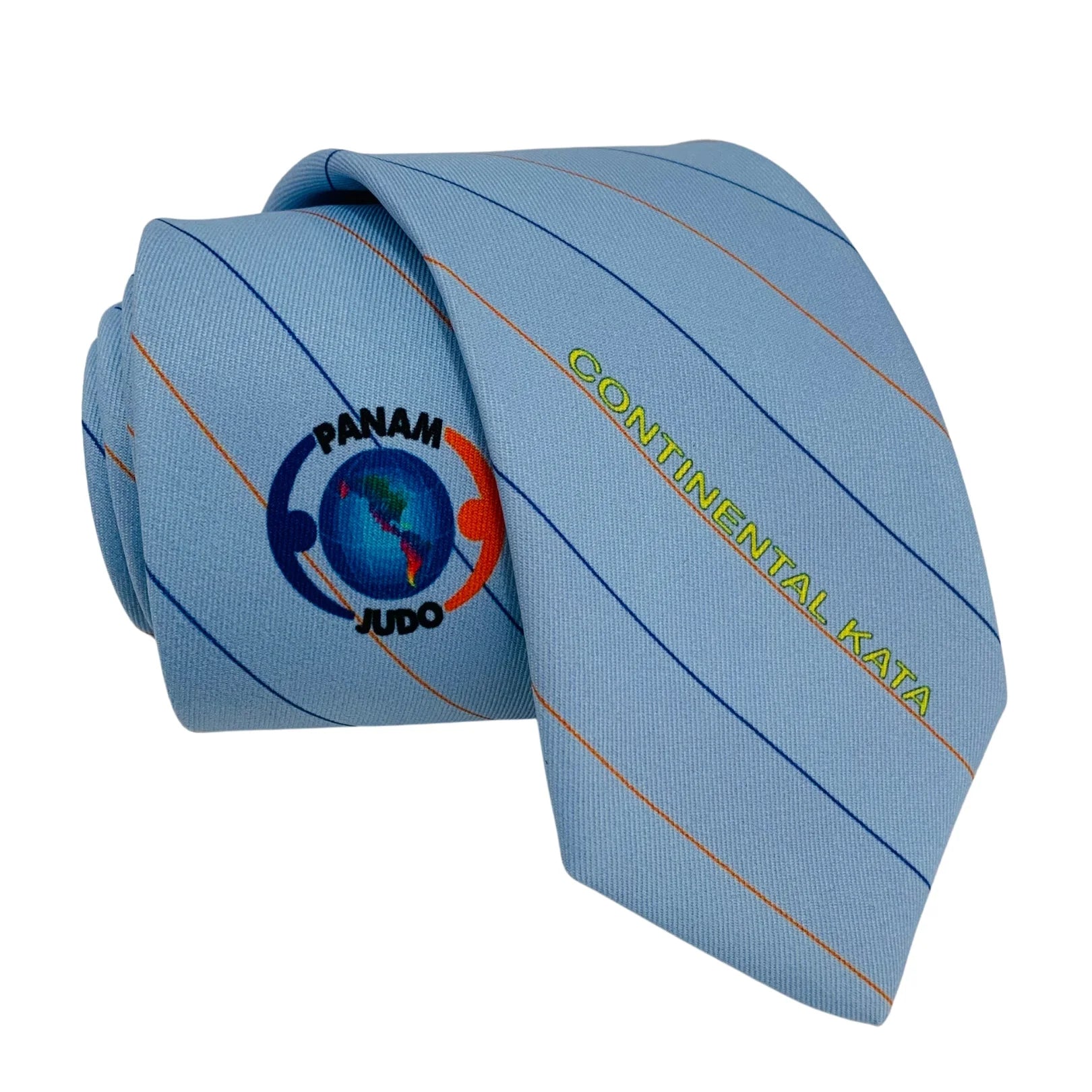 Gravata Personalizada Confederação Panamericana de Judô