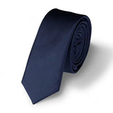 Gravata Tradicional Lisa Azul Marinho