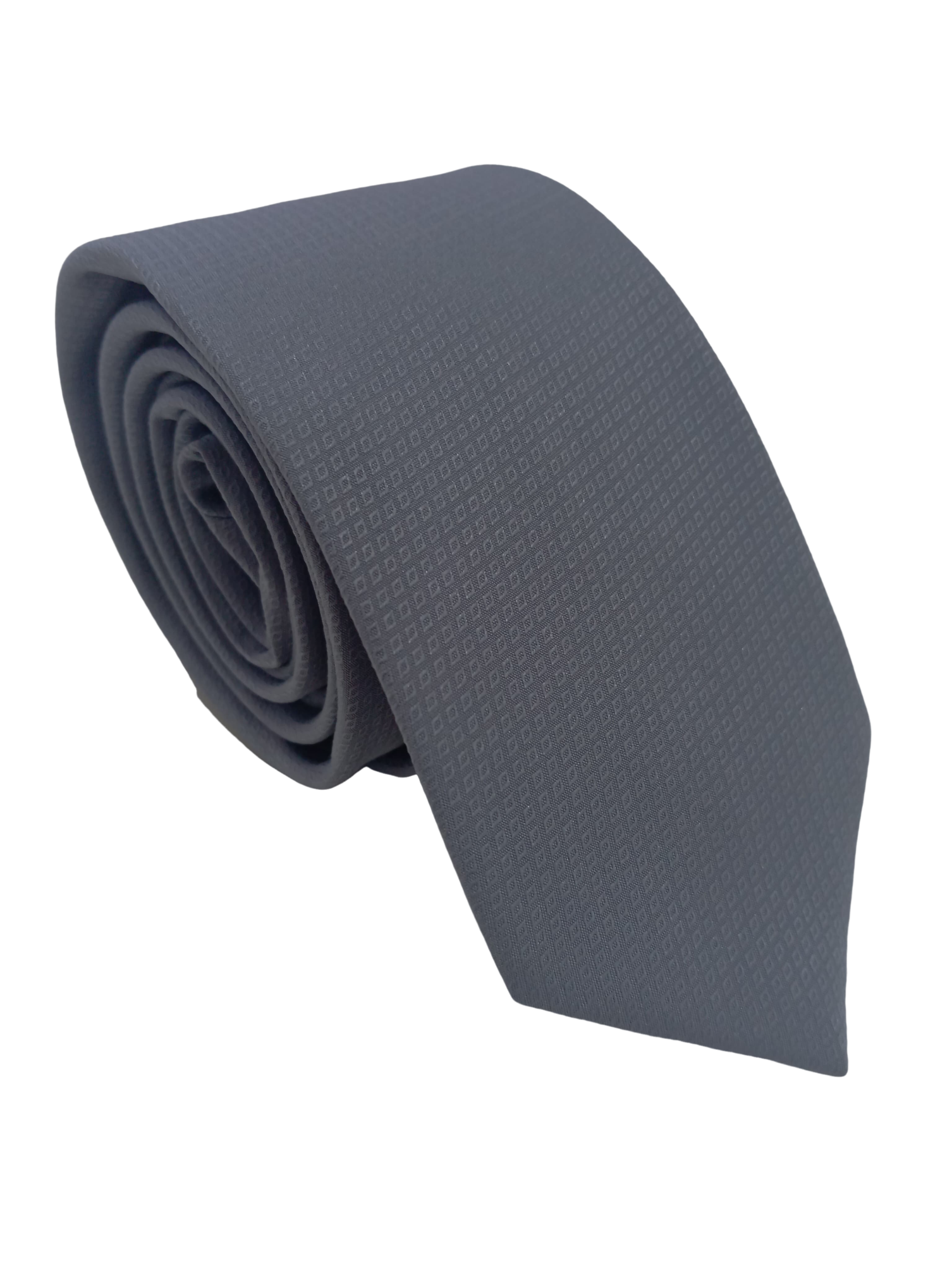Gravata Semi Slim com Textura Premium