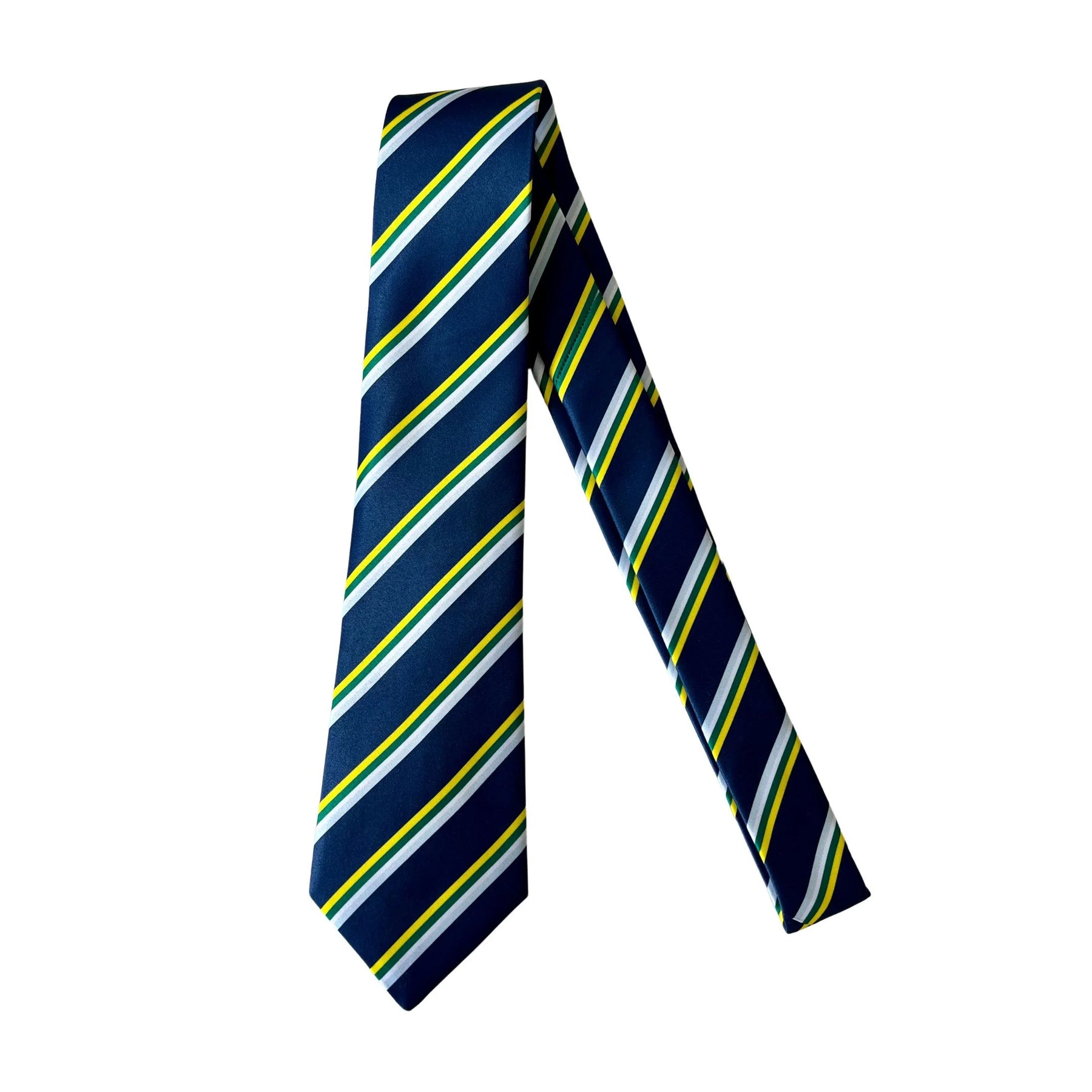 Gravata Tradicional Lisa Bolsonaro Cores da Bandeira do Brasil