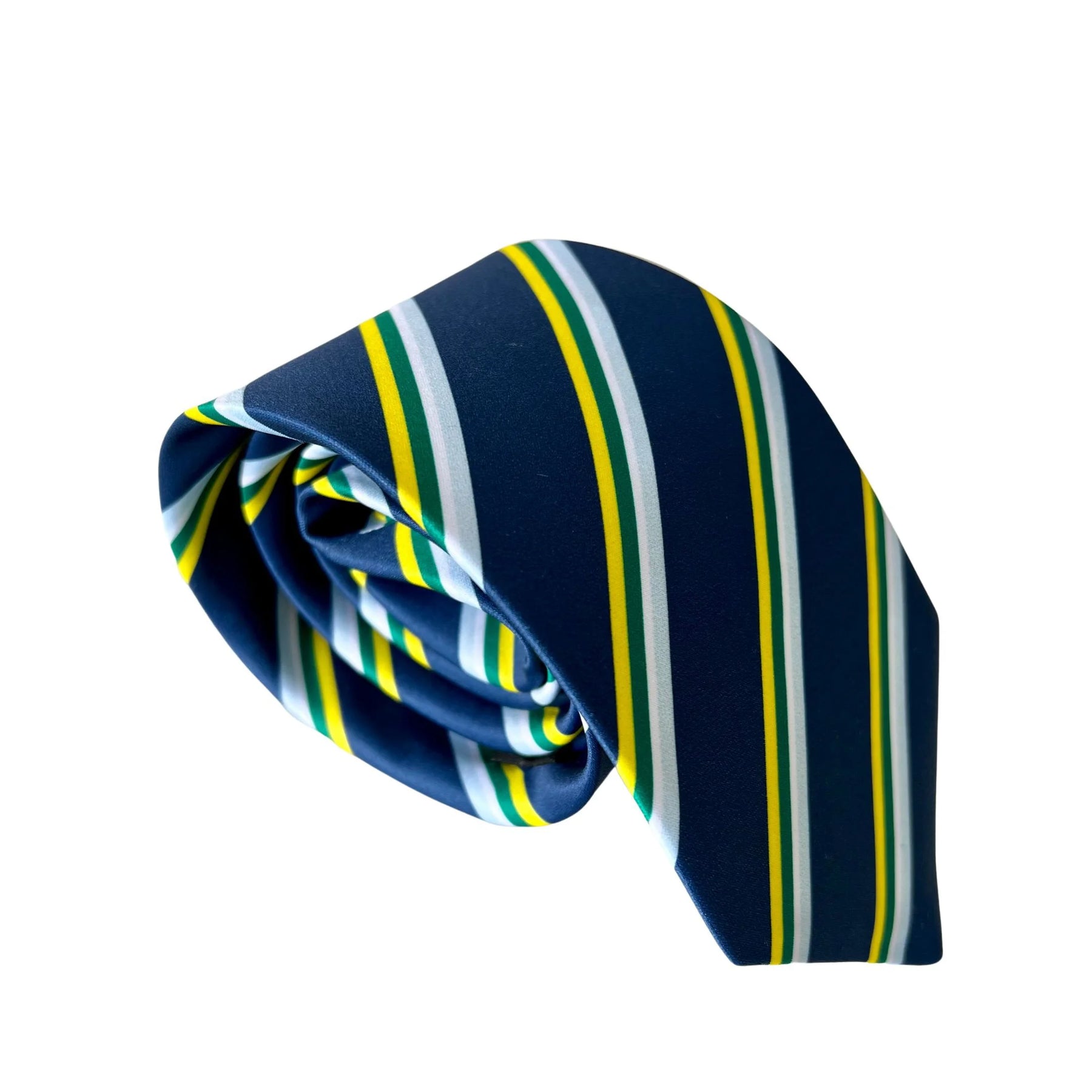 Gravata Tradicional Lisa Bolsonaro Cores da Bandeira do Brasil