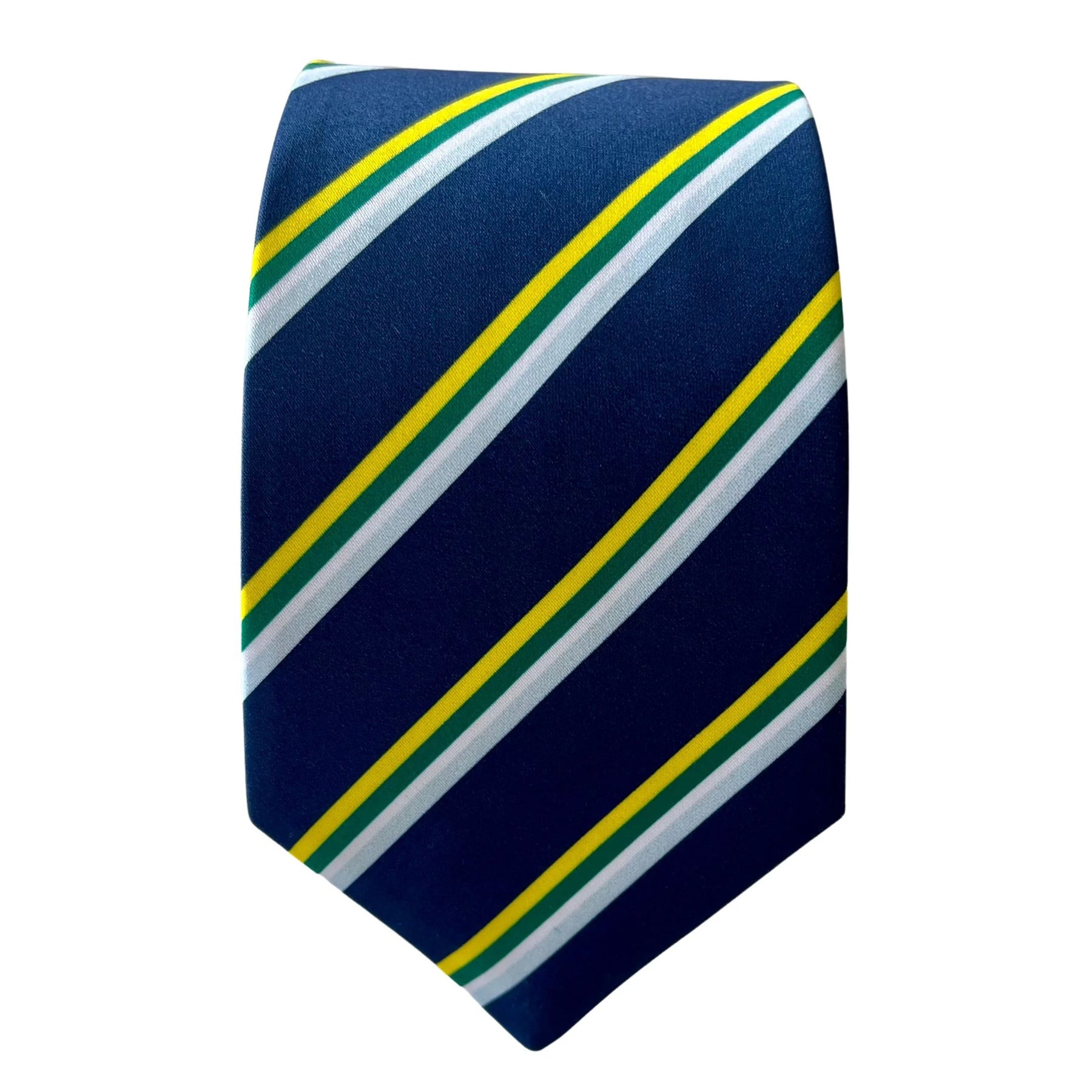 Gravata Tradicional Lisa Bolsonaro Cores da Bandeira do Brasil