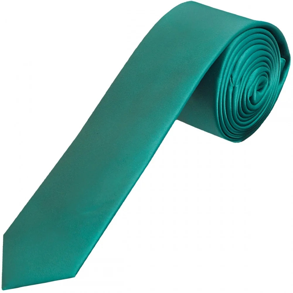 Gravata Tradicional Lisa Verde Tiffany